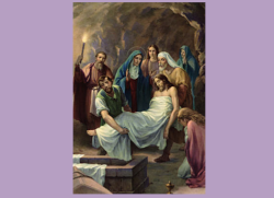 14th Station - Jesus Is Laid in the Tomb